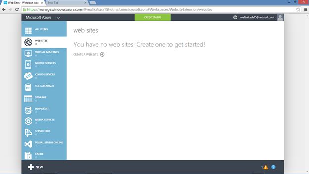 Create a Web Site